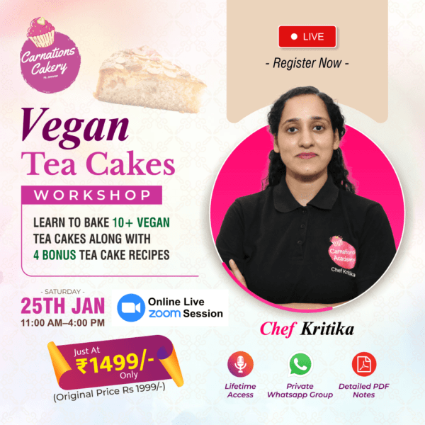 Vegan Tea Cakes Workshop